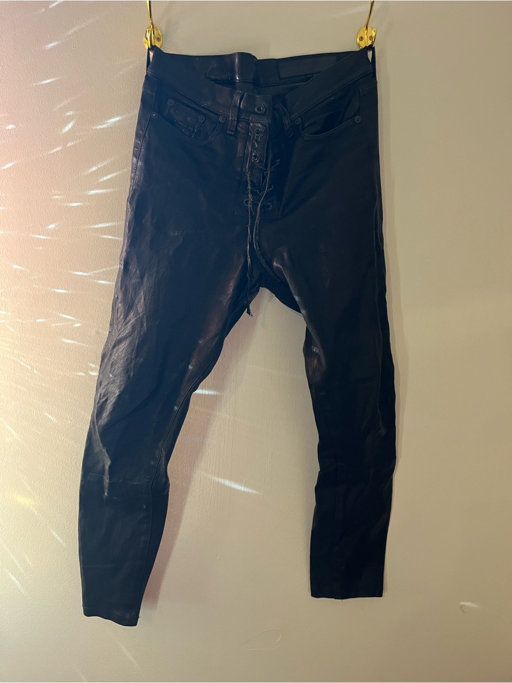 rag & bone leather pants